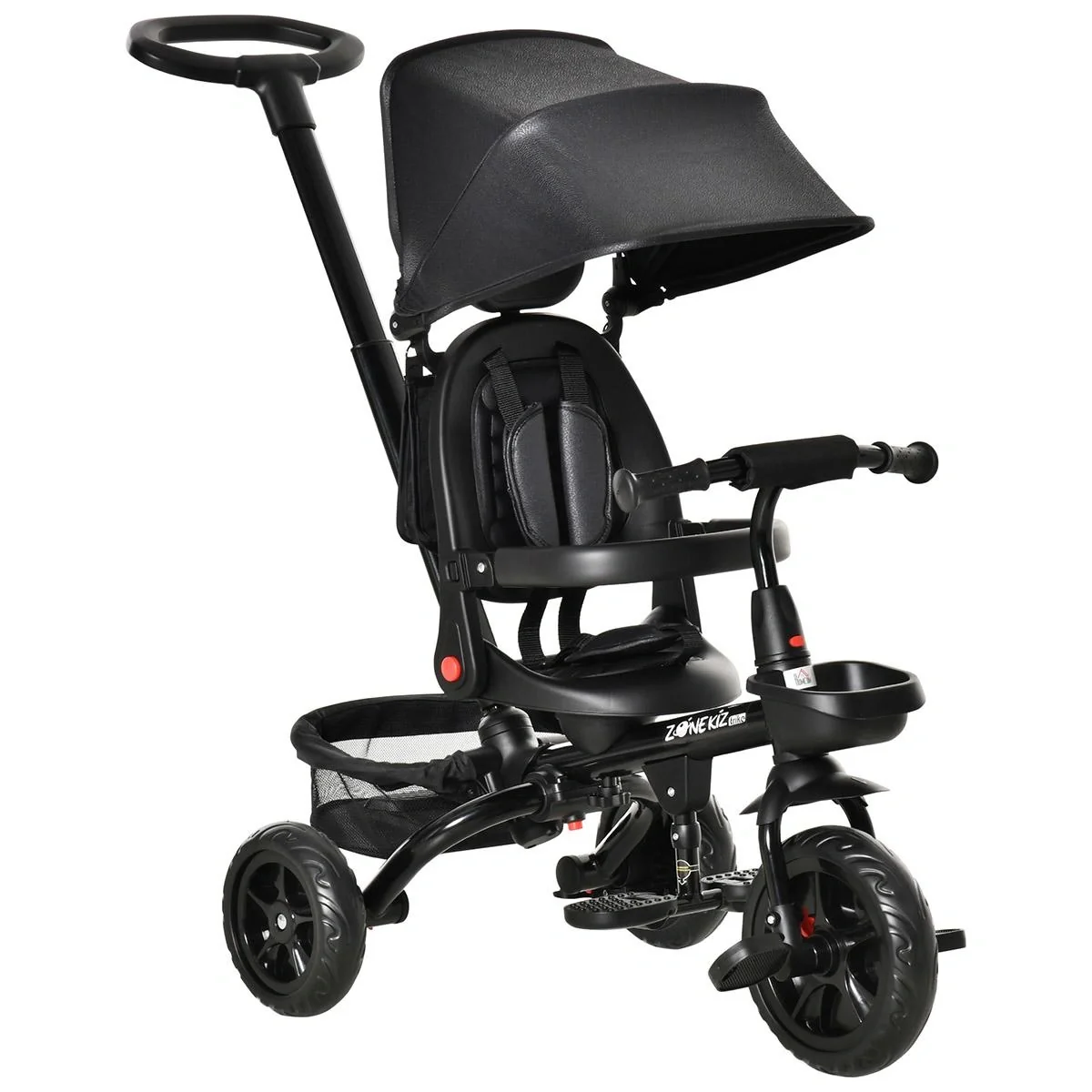 4-in-1 Kinderdreirad Kinderwagen - 4