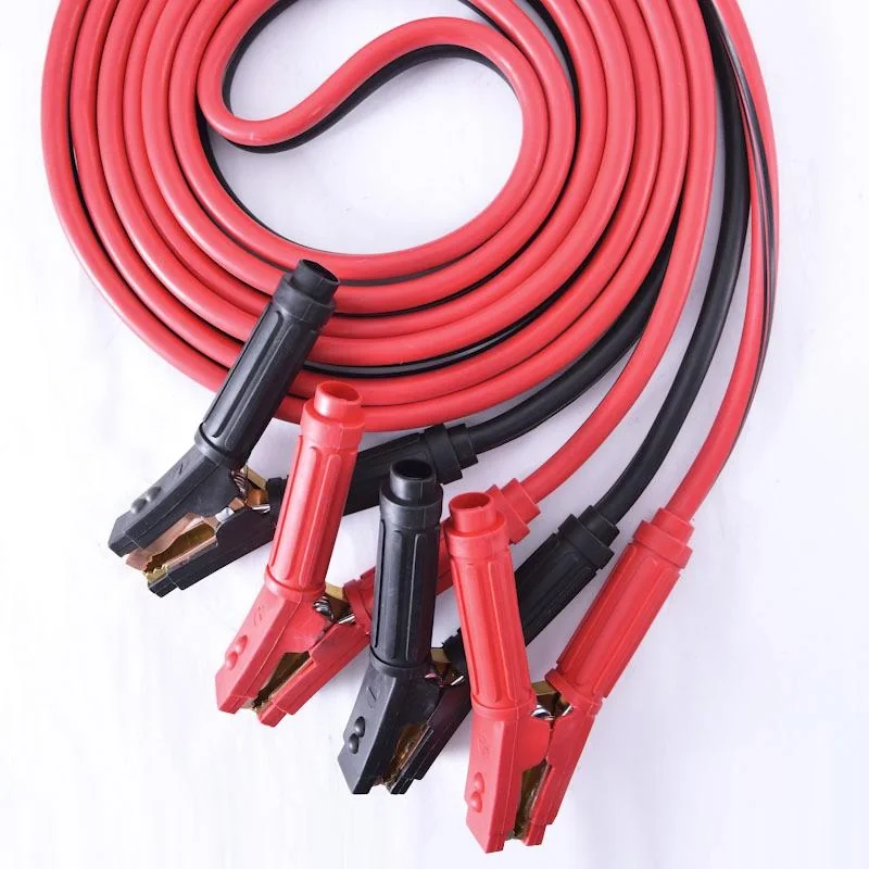 Starthilfekabel DIN 50 mm² - mit Überspannungsschutz - 4,5 Meter - 12/24 Volt, für Dieselmotoren 12 Volt/24 Volt bis 4000 cm³ - 5