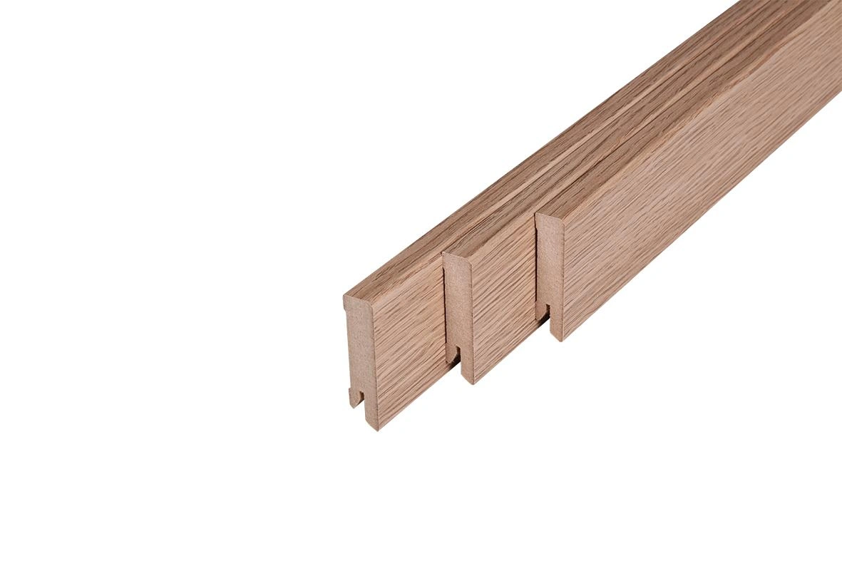 MDF-Laminatleist Strasbourg Oak 15 x 60 x 2400 mm - 1