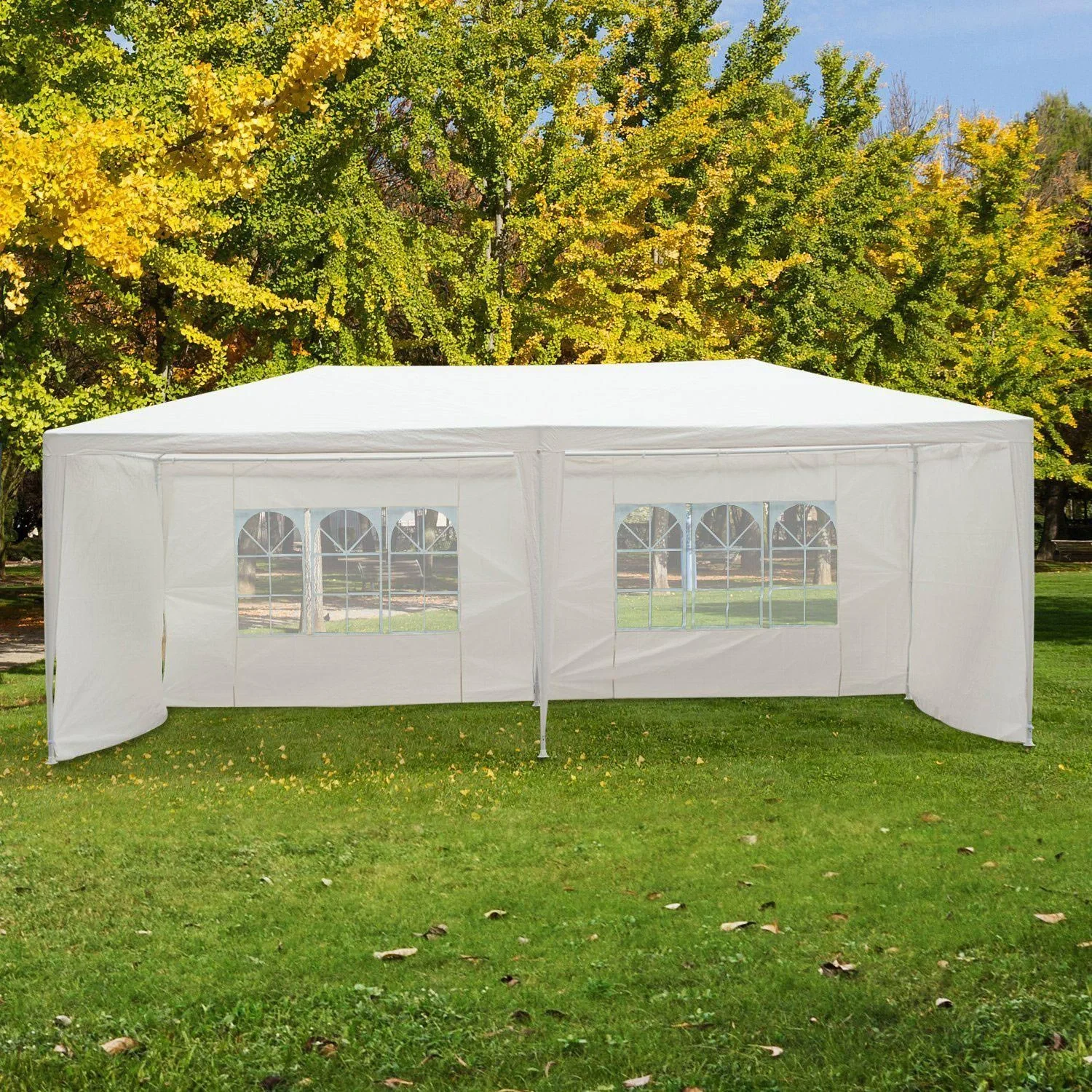Festzelt 3x6m Pavillon mit Fenster - 1
