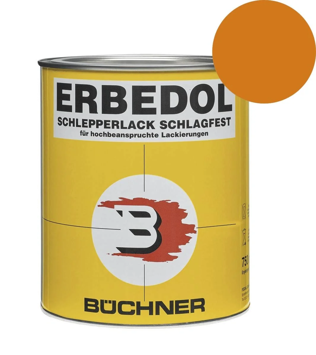 Schlepper- und Landmaschinenlack Fendt orange SL2102 - 1