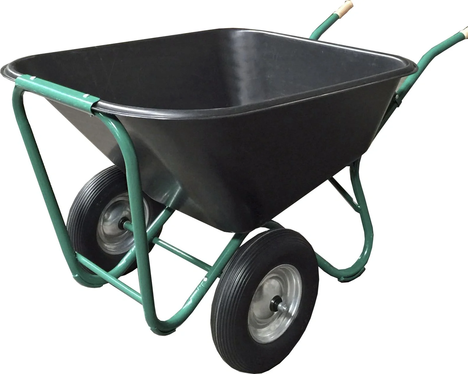 Großmulden-Schubkarre "Universal", 200 Liter, 2 Lufträder - 1
