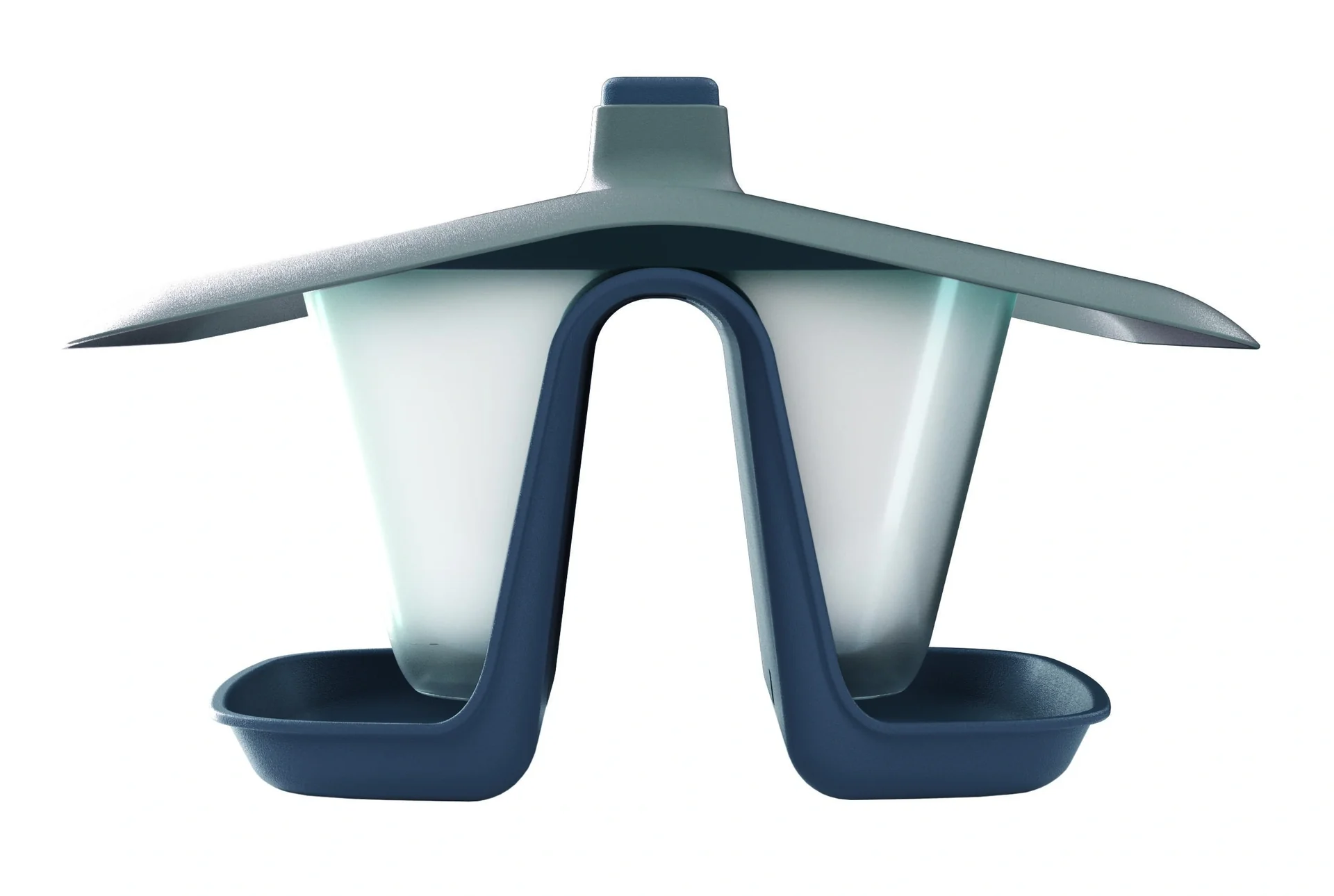 Vogelhaus DOUBLE, anthrazit - 3