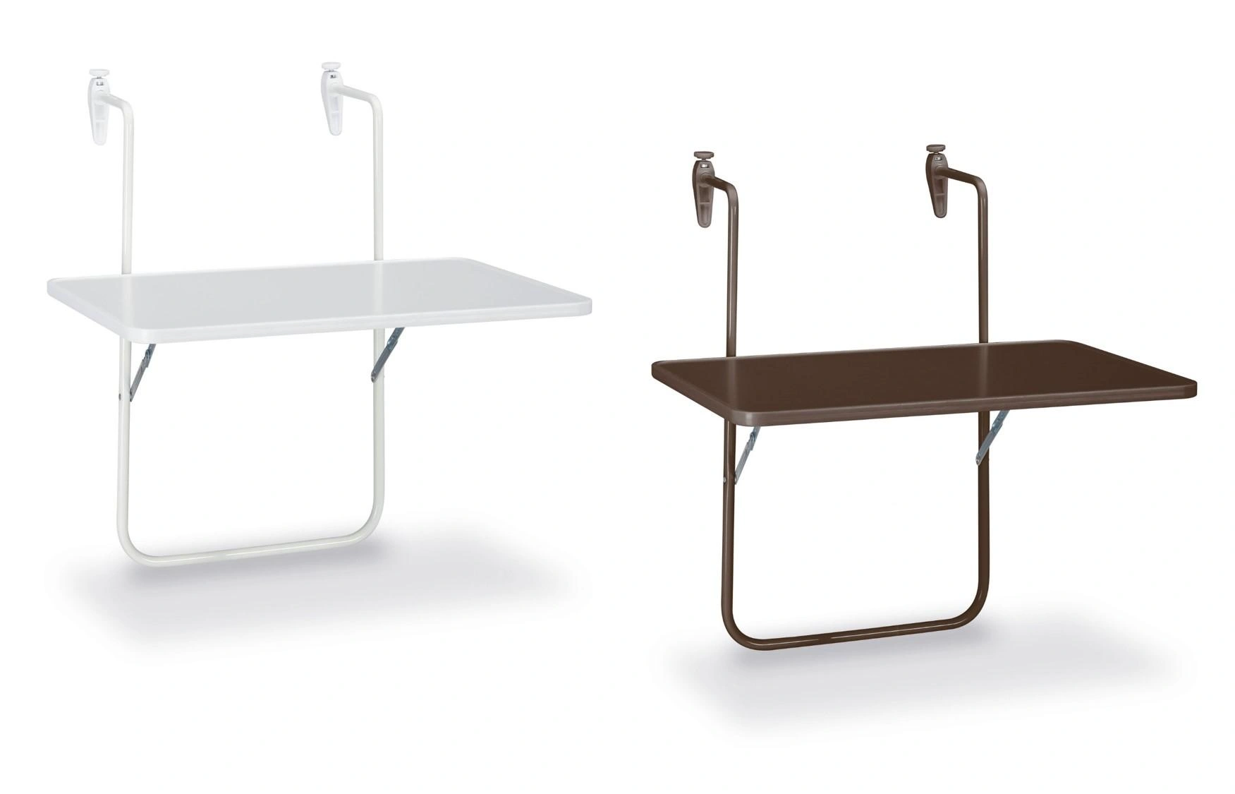 Balkonhängetisch "Boy" - weiss - 2