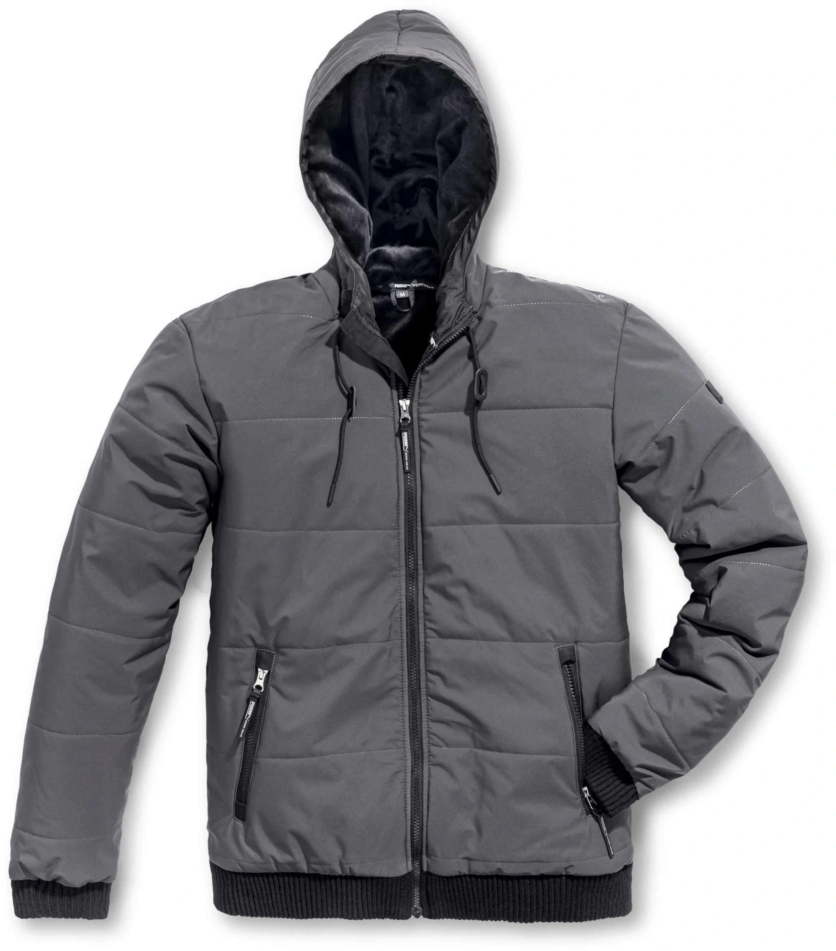 Winterparka CHAMP, stahlgrau/carbon, M - 2