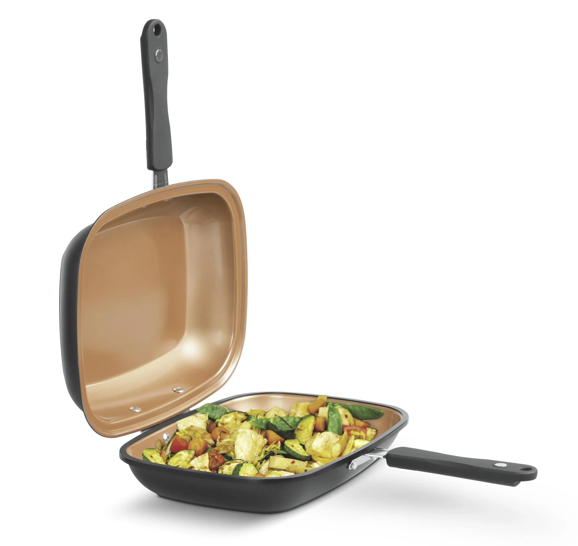 Black Doubletta Wendepfanne Deluxe Set - 12