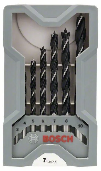 Holzbohrer-Set, 3 - 10 mm, 7-teilig - 2