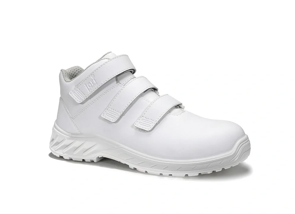 Sicherheitsschnürstiefel jo_CLEAN Strap white Mid ESD S3 Gr. 40 - 5