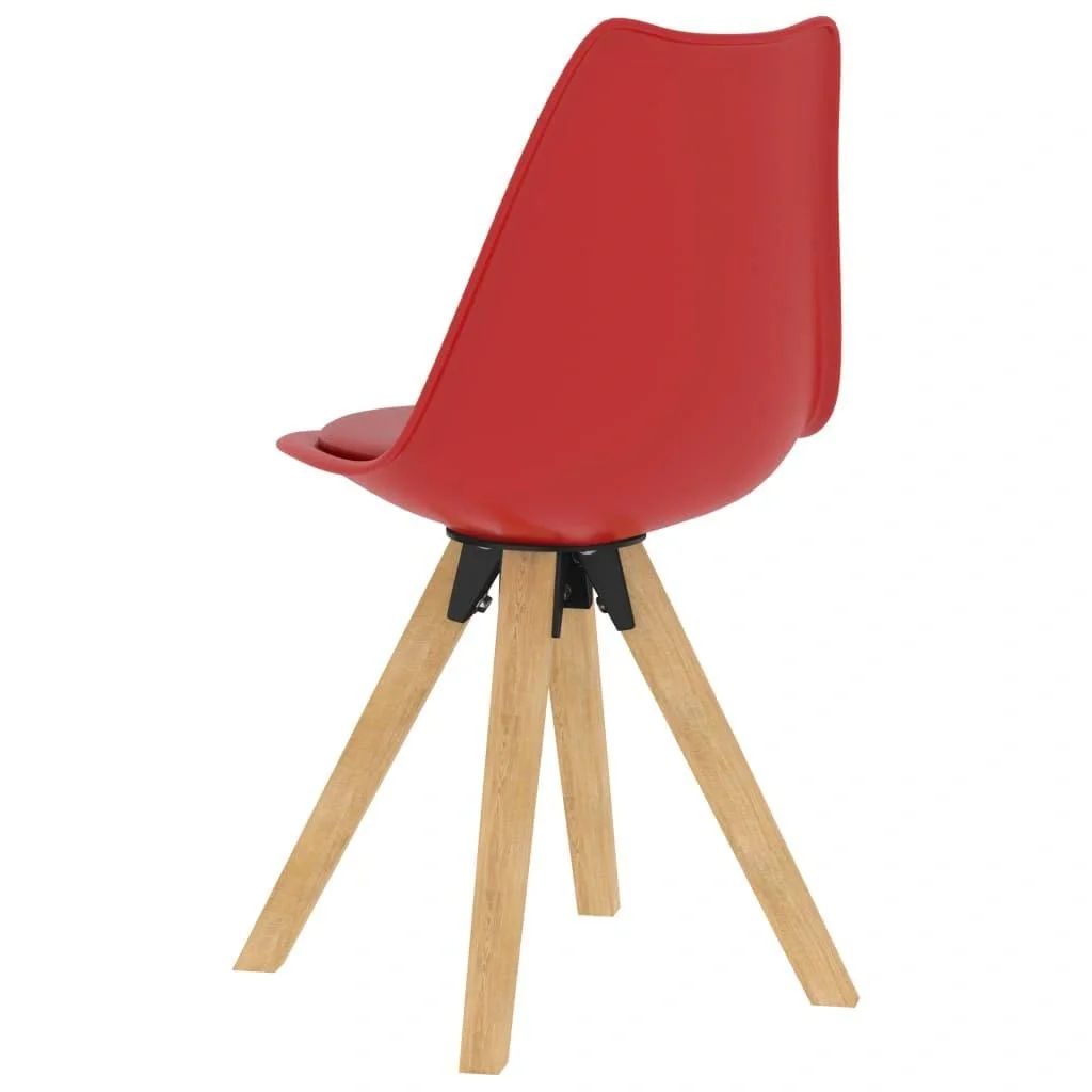 Esszimmerstühle 2 in rot - 6