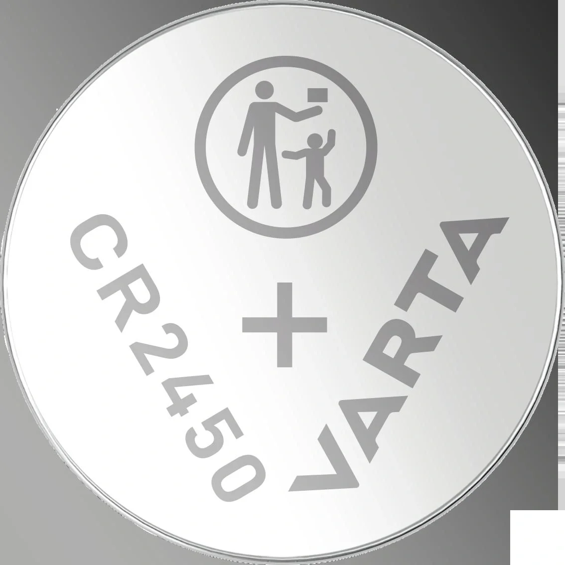 Lithium Knopfzelle CR2450 - 1 Stück - 3