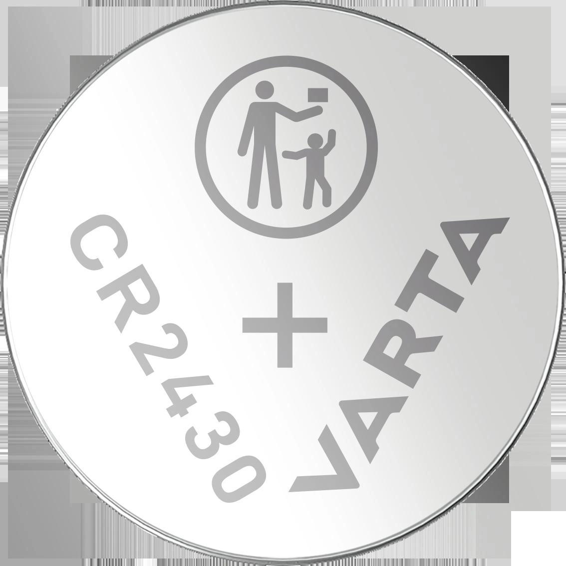 Lithium Knopfzelle CR2430 - 1 Stück - 2
