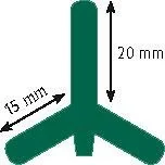 Metallpfahl T-Post, 167 cm, 80 Stück - 5