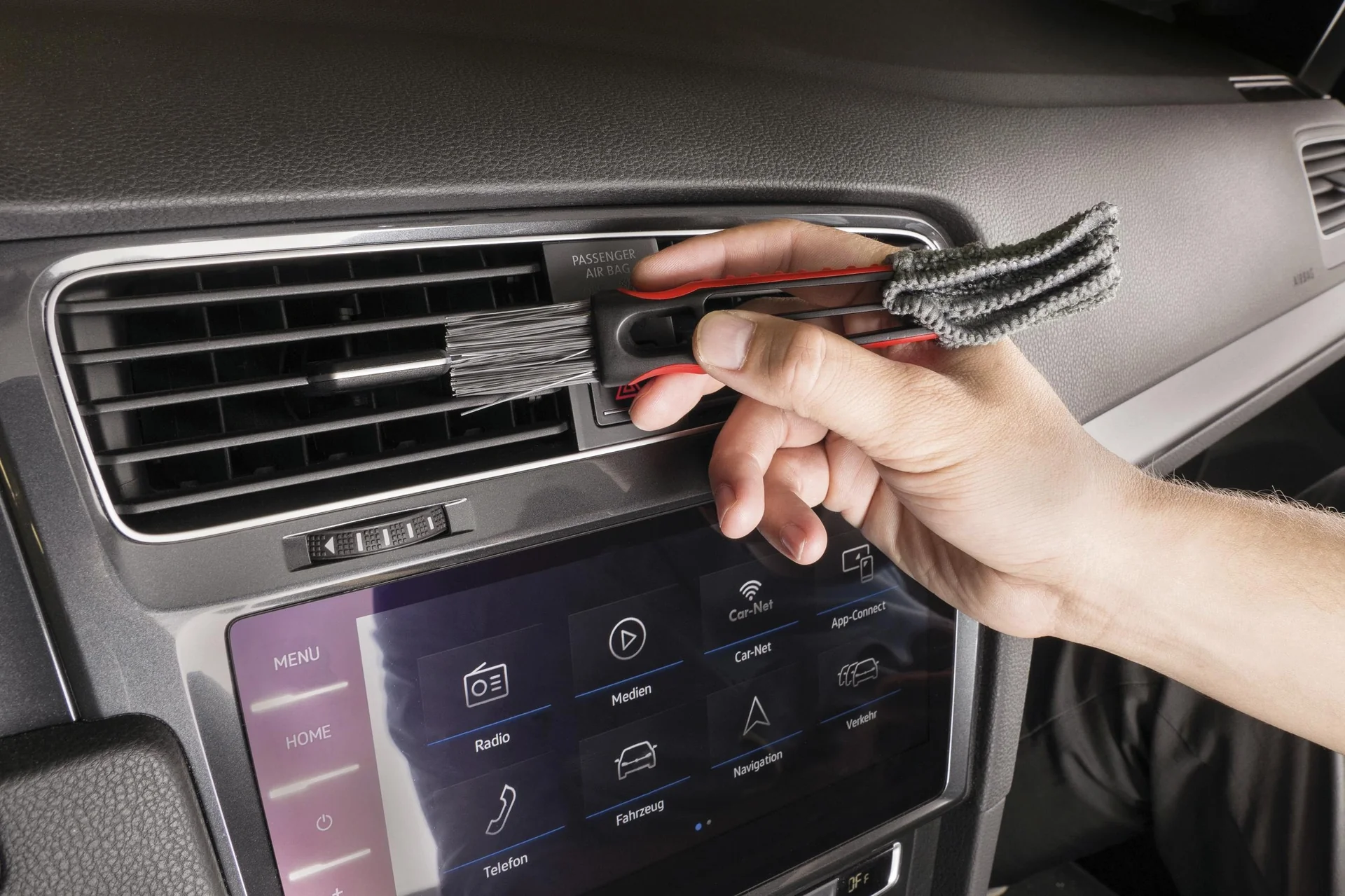 Cockpit Reinigungsbürste 2in1, Venti Brush - 6