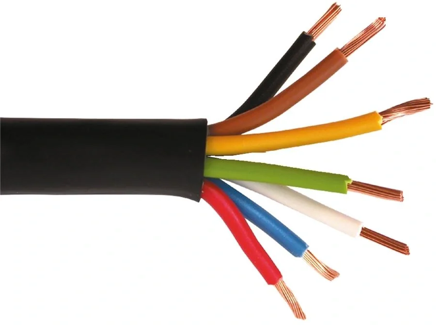 7-adriges Fahrzeugkabel, 25 m - 1