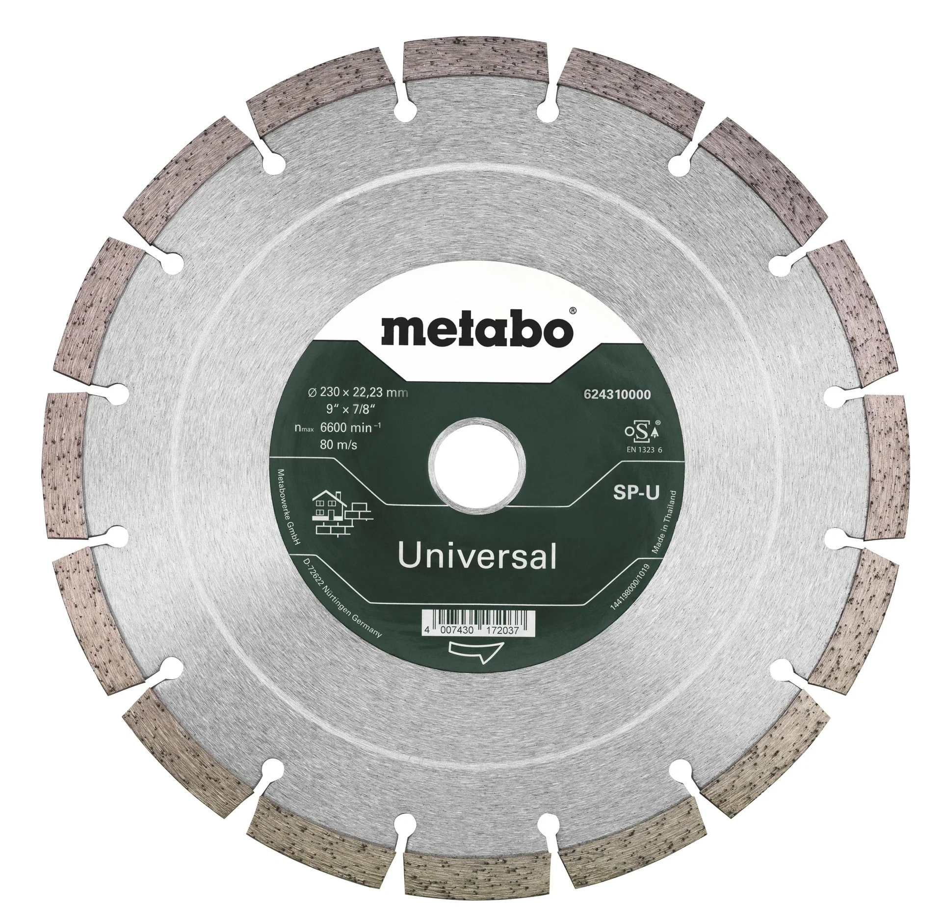 Diamanttrennscheibe-SP-U 230 x 22,23 mm - 1