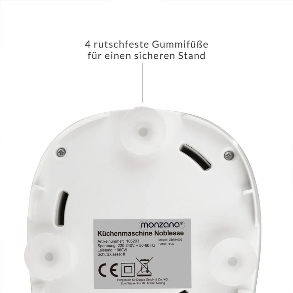 Küchenmaschine Noblesse silver 1000 - 10