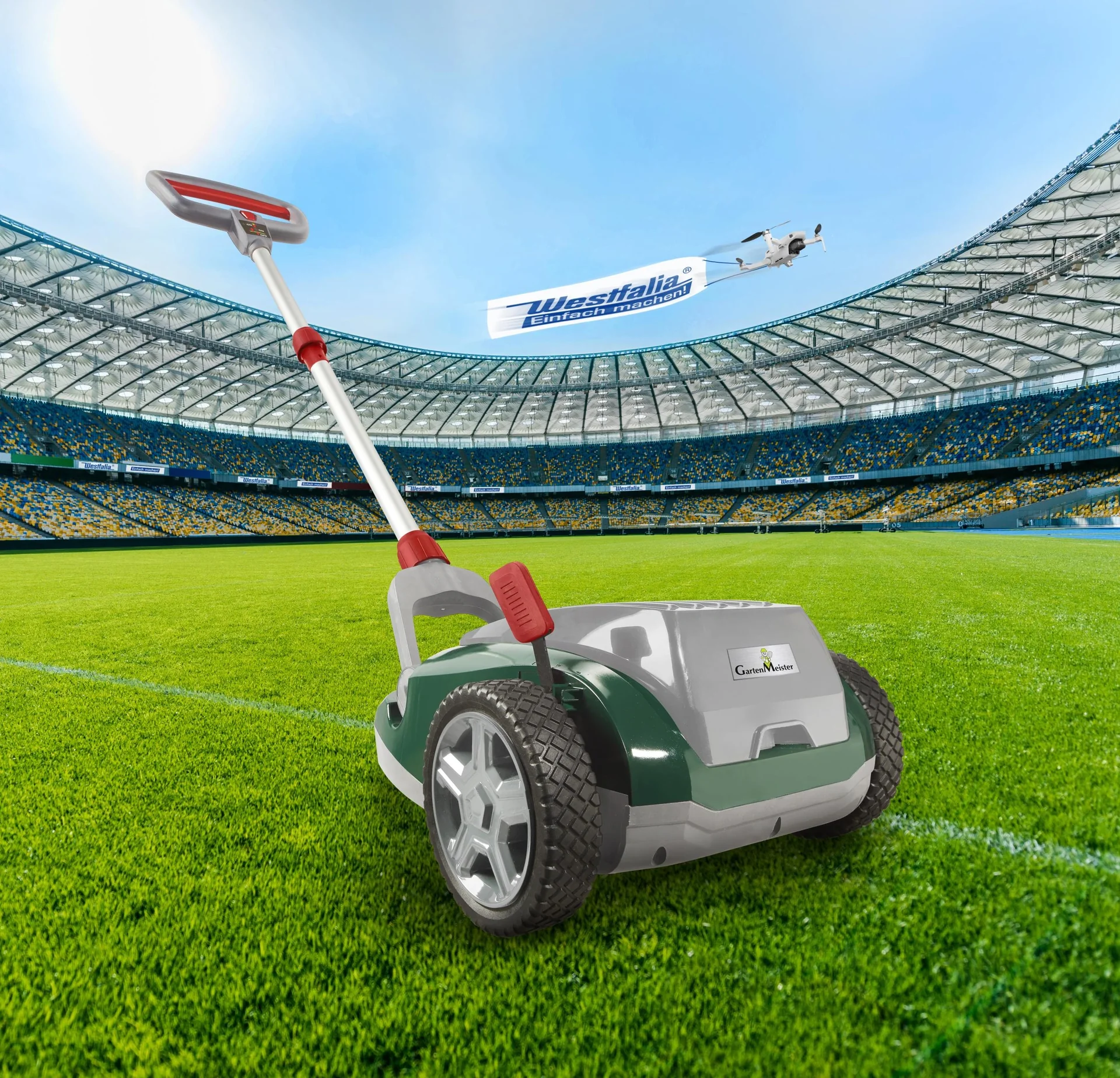 Akku-Einhandmäher X-Cut "GM-HM 20" - 11