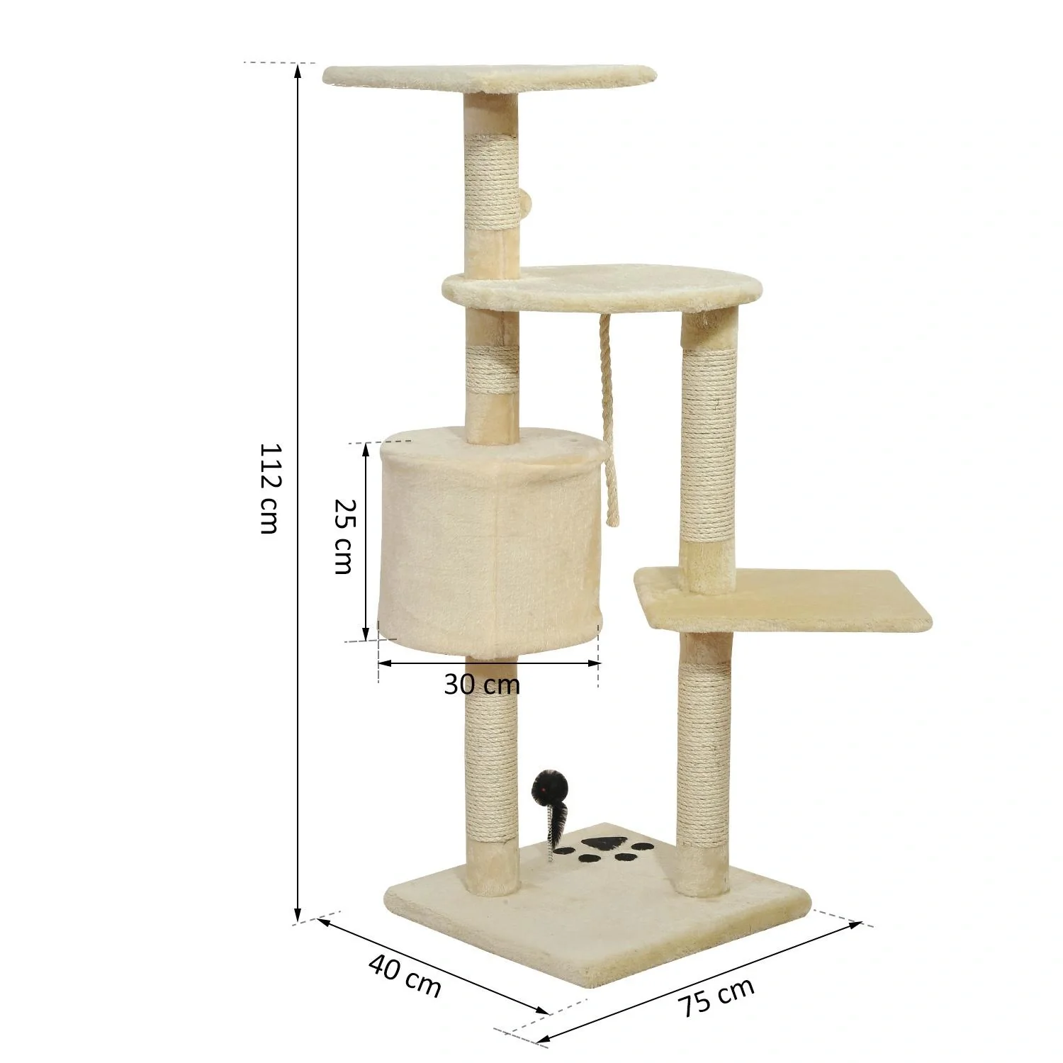 Baum für Katzen 112cm - 7