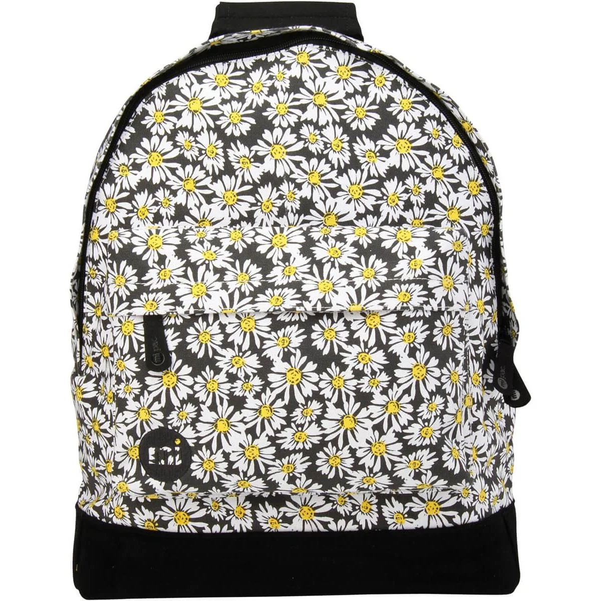 Rucksack Gänseblümchen verrückt Schwarz - 1