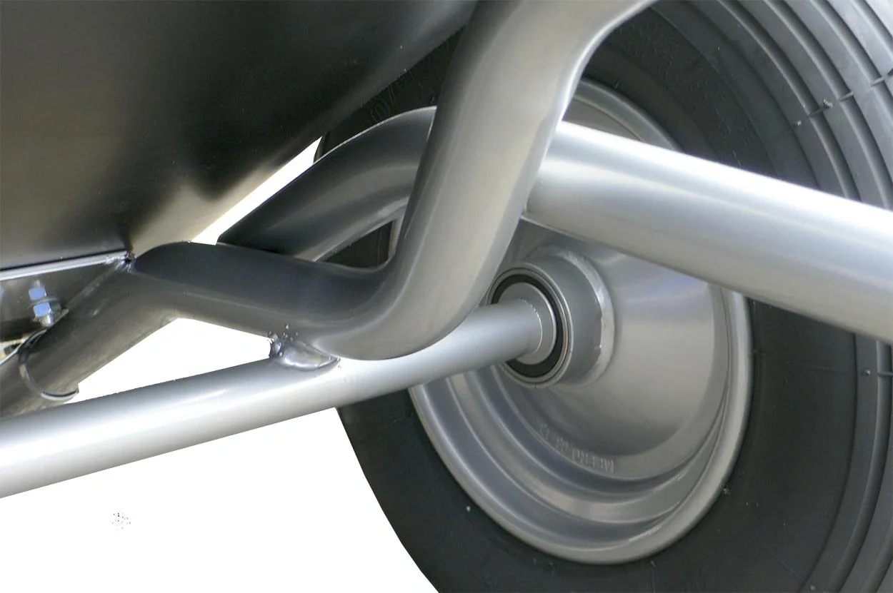 Großmulden-Schubkarre "Maxima", 250 Liter, 2 Lufträder - 8