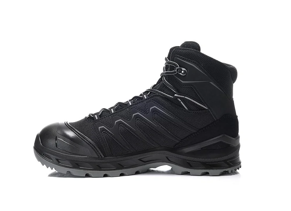 Sicherheitsstiefel LARROX Work GTX black-grey Mid S3 CI Gr. 43 - 6