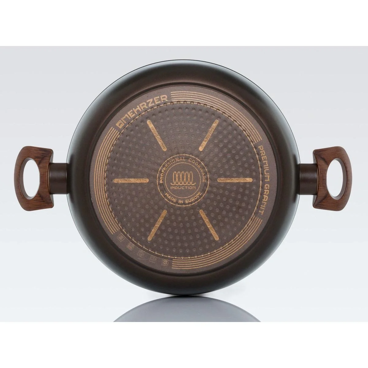 Mehrzer - Kasserolle 28 cm - Kräftiger Stein - 4