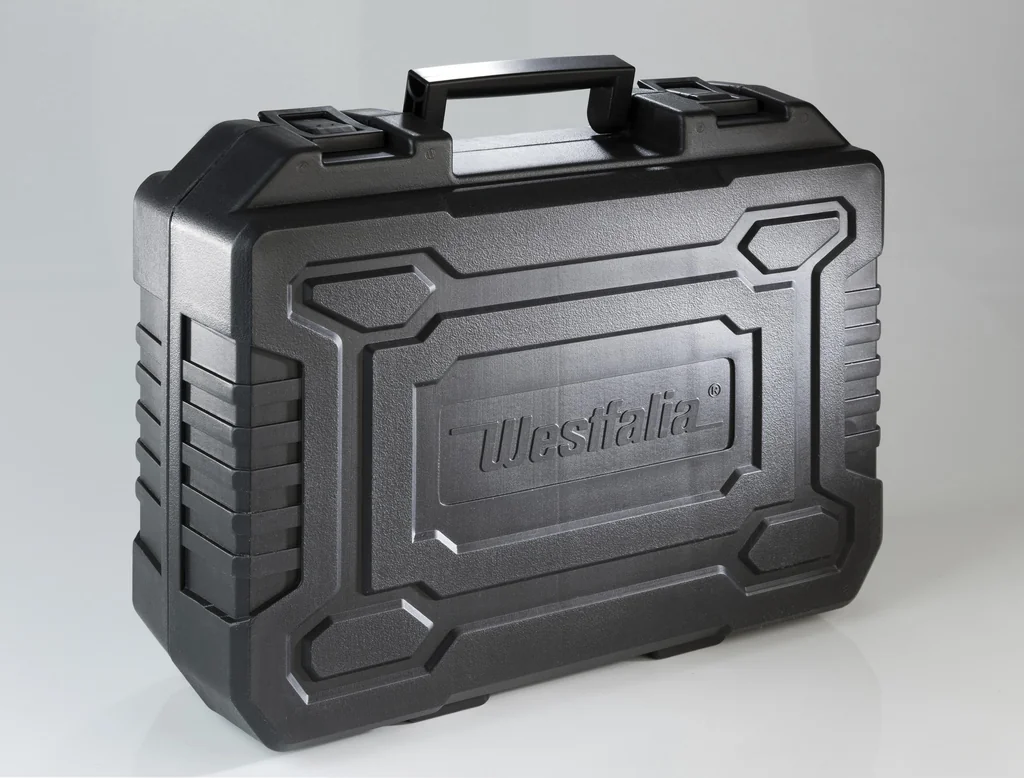 Akku Schlagbohrschrauber 18 V Li-Ion inklusive 2 Akkus (2,0 Ah) + Ladegerät, im Koffer - 10