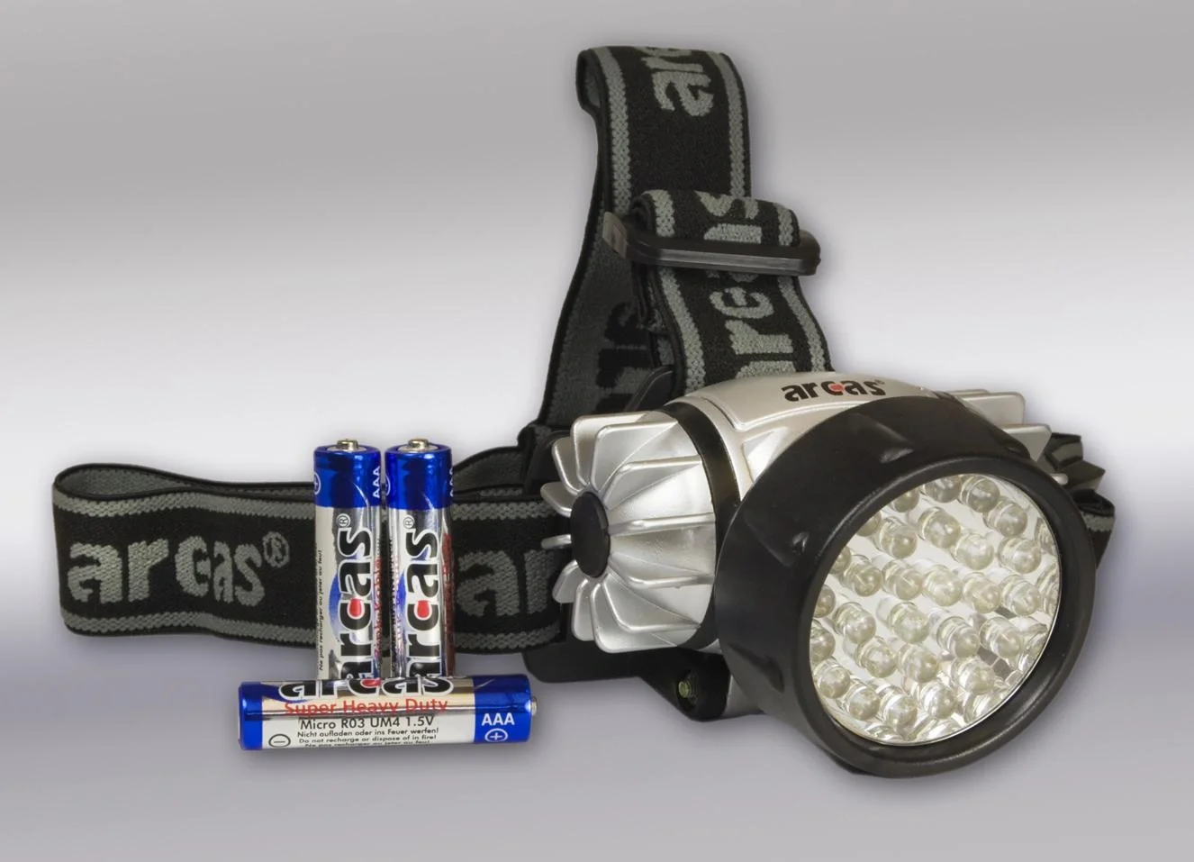 Kopflampe mit 28 LEDs - inkl. Batterien - 3