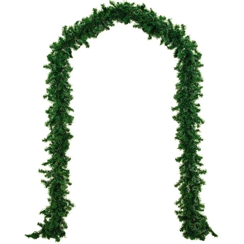 Girlande Weihnachtsgirlande 5M MIT Lichtern für drinnen/außen - 3