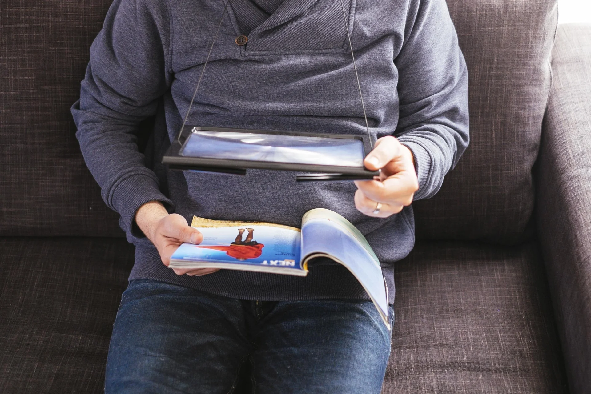 Standlupe mit Licht - 7