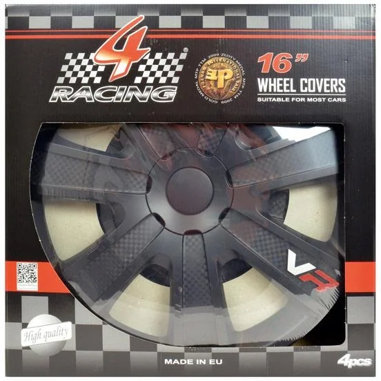 Radblendenset VR Carbon 16Zoll schwarz - 4