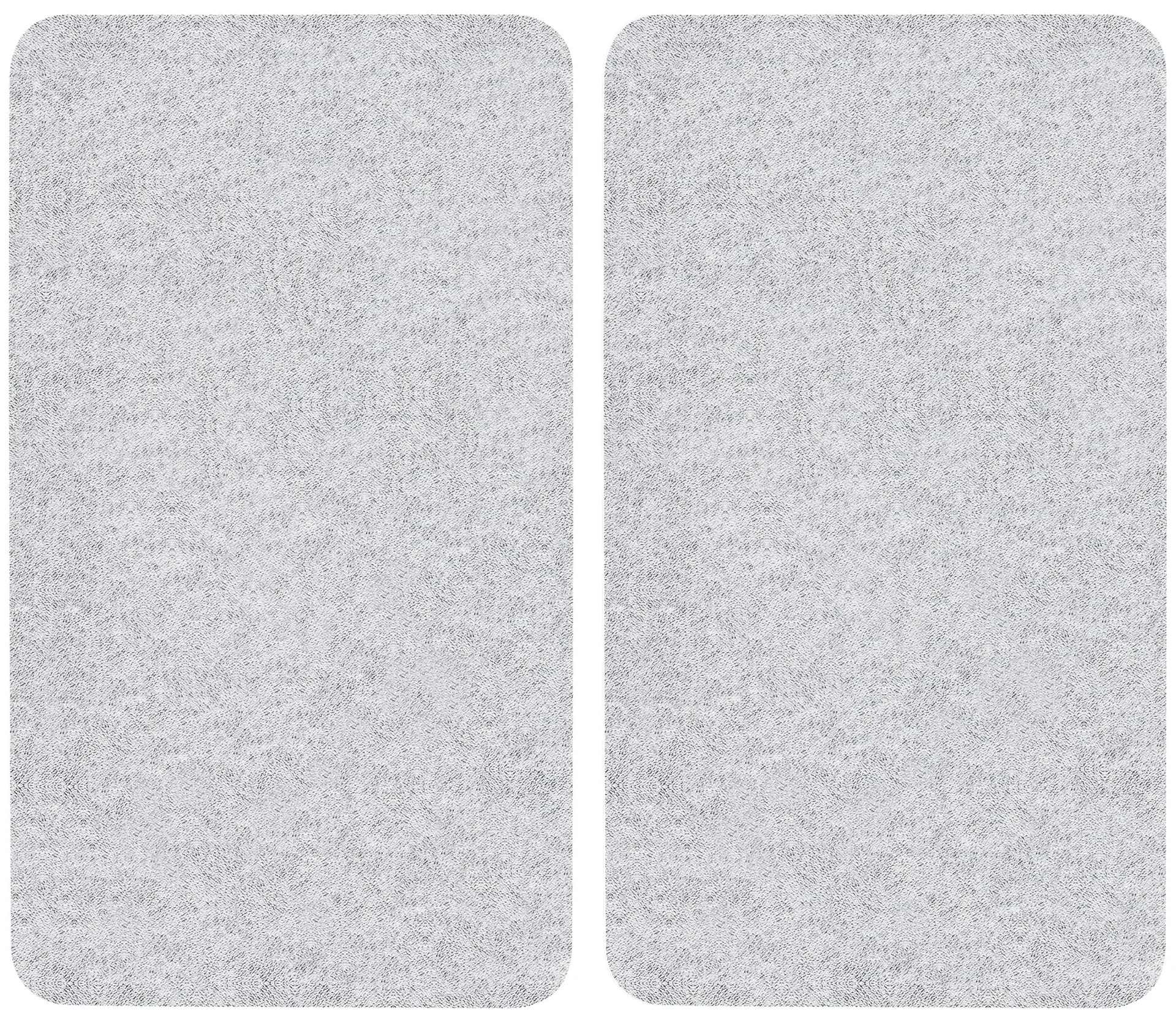 3 in 1 Herd-Abdeckplatten, Schneidbretter, Arbeitsplatten, Glas, transparent, je 52 x 30 cm - 4