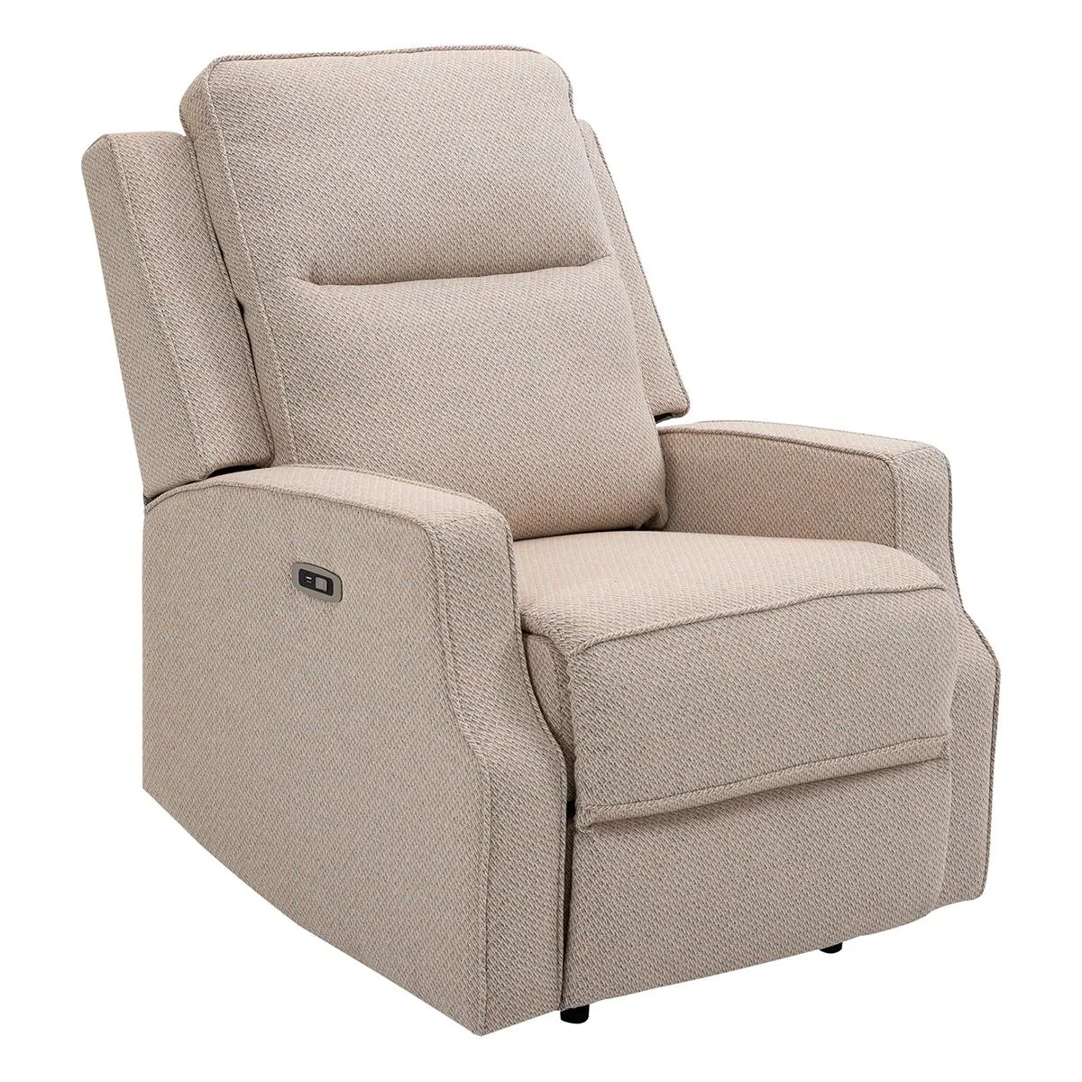 Relaxsessel Liegesessel TV Sessel Zero-Wall Funktion Einzelsofa 150° neigbar Fernsehsessel Polyester Beige 78 x 93 x 10 - 4