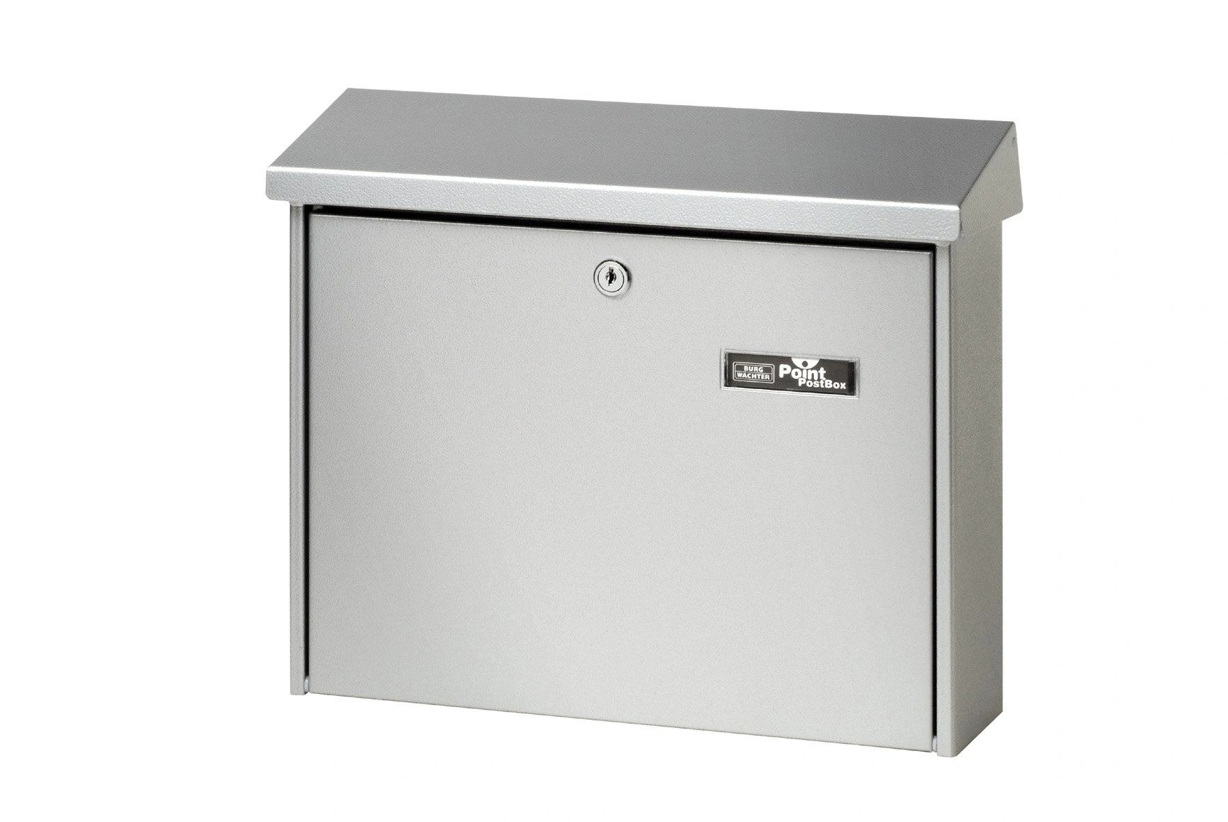 Briefkasten Stahl-lackiert Journal 5867 Si silber - 2