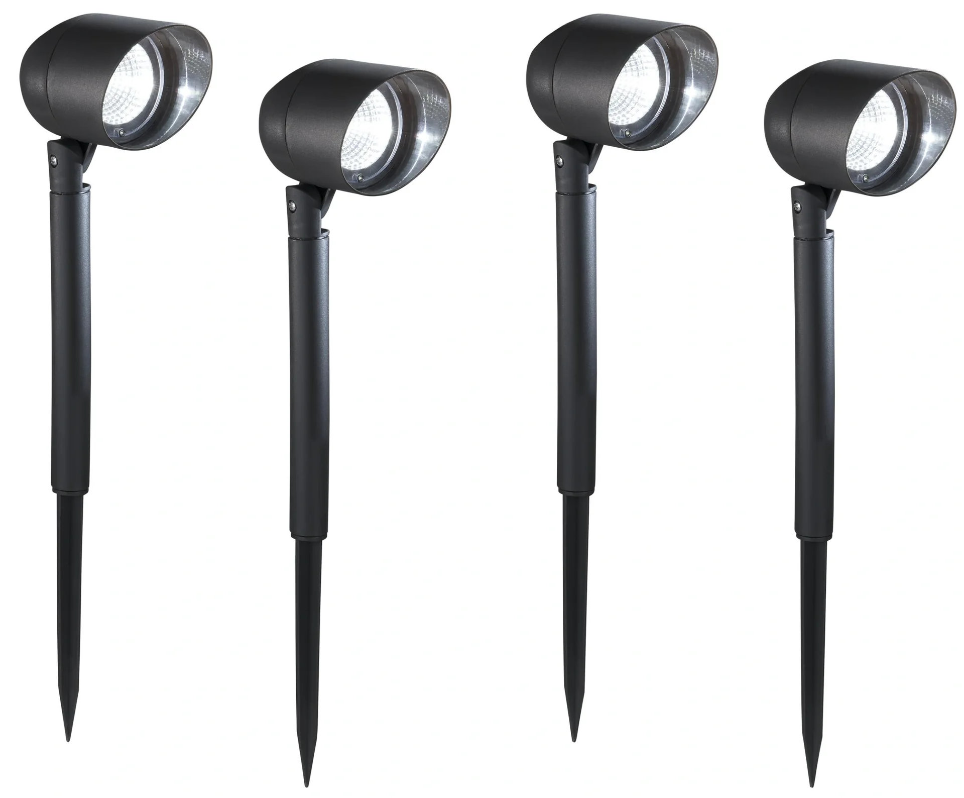 Solar LED Spot Gartenleuchte - 4er Set - 4