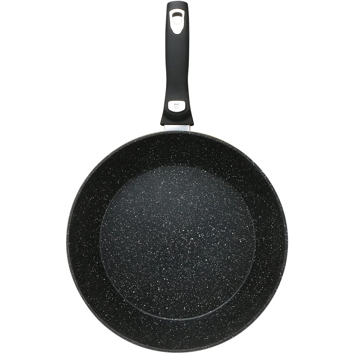 Wokpfanne - mit Deckel - 30cm - Schwarz - 8