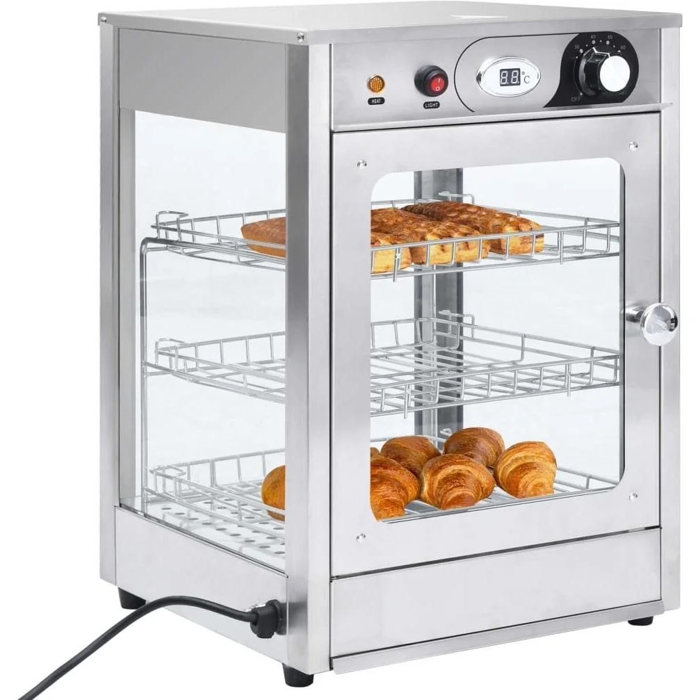 Speisenwärmer elektrisch Gastronorm 600 W Edelstahl - 3