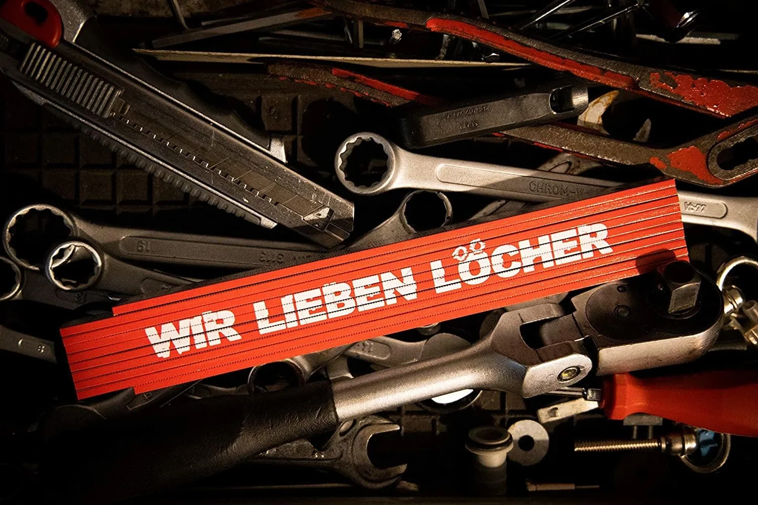 Meterstab 2 m "... wir lieben Löcher!" - 4