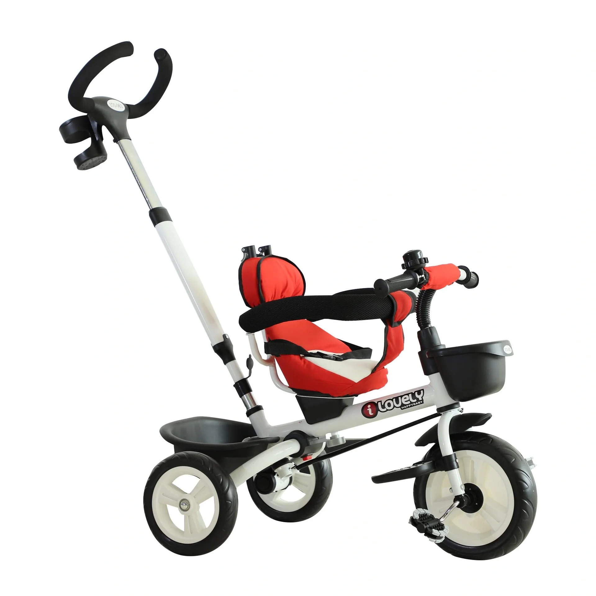 4-in-1 Kinderdreirad mit Sonnendach - 1