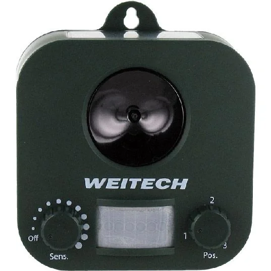 Weitech Garden Protector Solar - hält Hunde, Katzen, Füchse, Kaninchen, Wiesel, Reiher etc. von Ihrem Garten fern! - 2