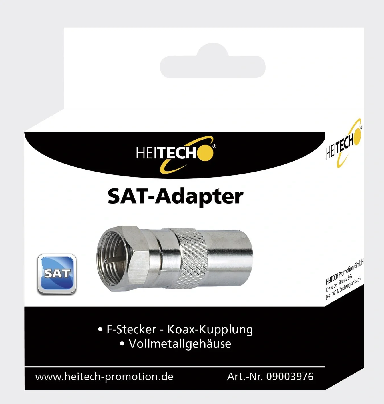 SAT-Adapter F-Stecker-Koax Kupplung - 2