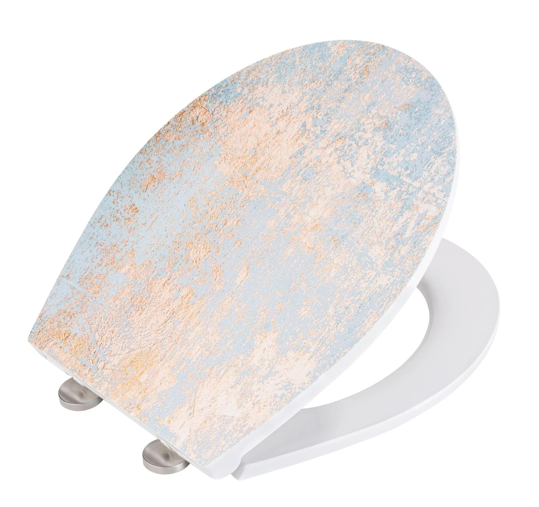 Premium WC-Sitz Agate mit Relief, aus antibakteriellem Duroplast, mit Absenkautomatik - 3