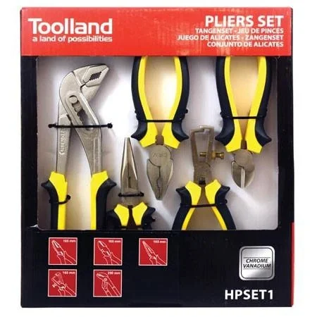 Zangensatz 5 Stück - 165mm und 250mm - 2