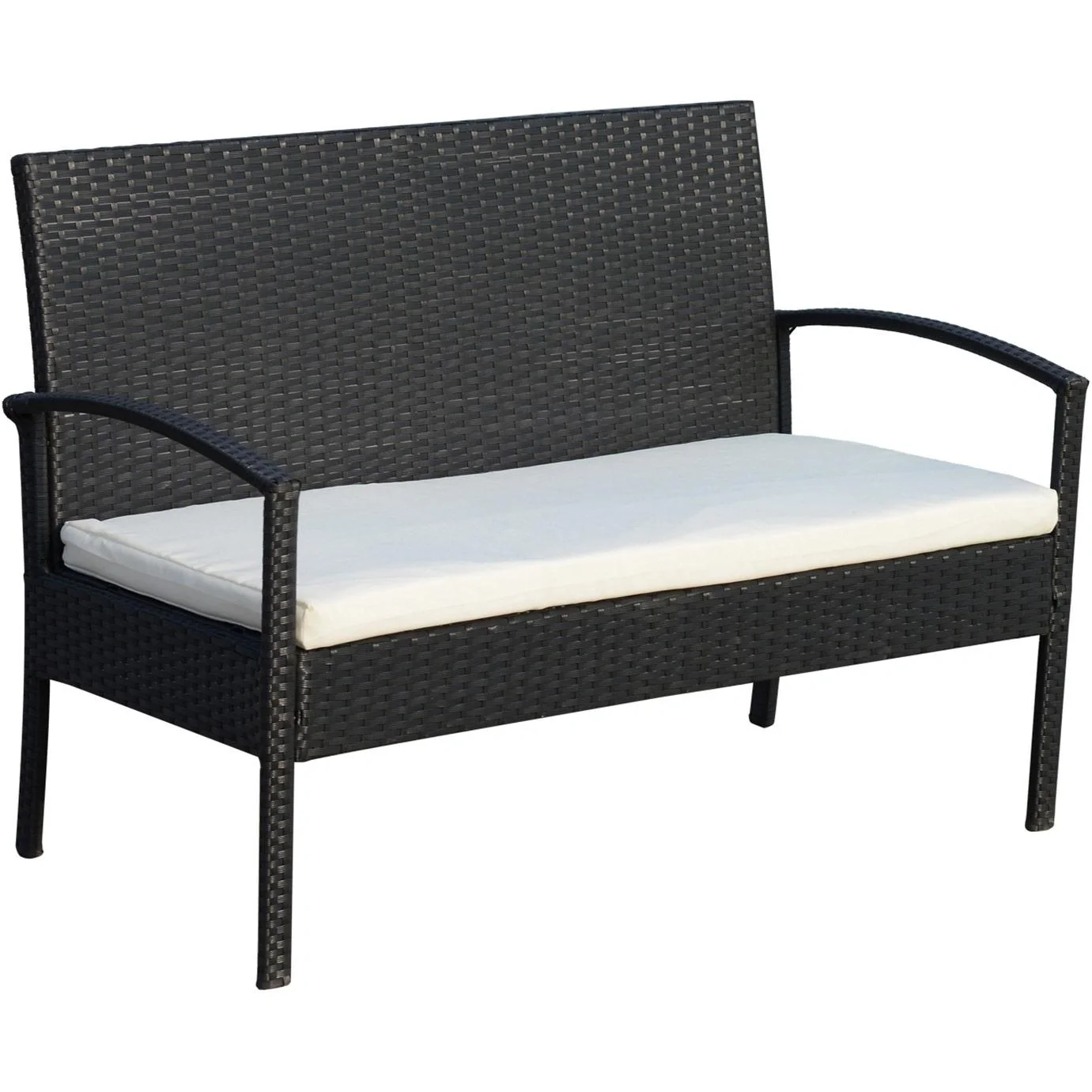 Polyrattan Sitzgruppe als 7-teiliges Set - 10