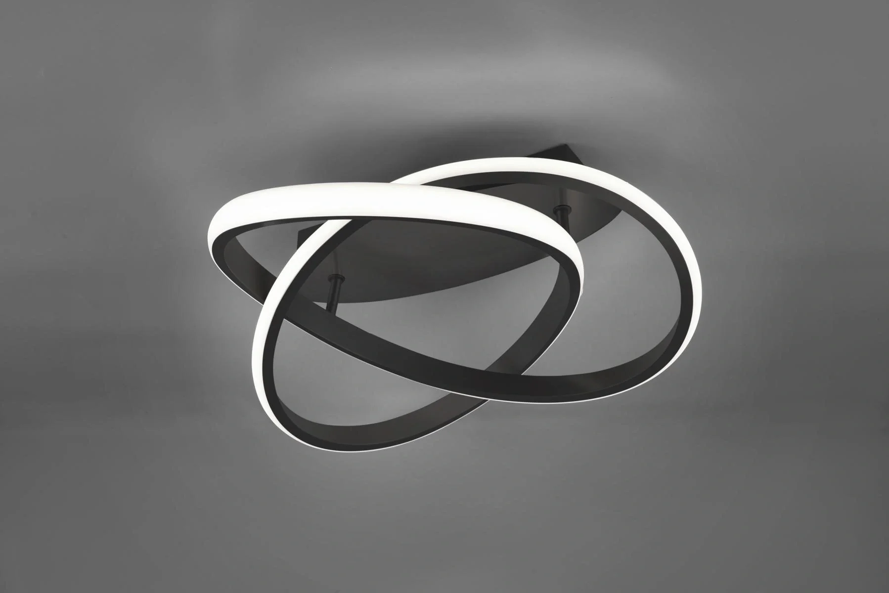 LED-Deckenleuchte COURSE, 18 W, 2400 lm, 3000K, Switch Dimmer, schwarz matt - 1