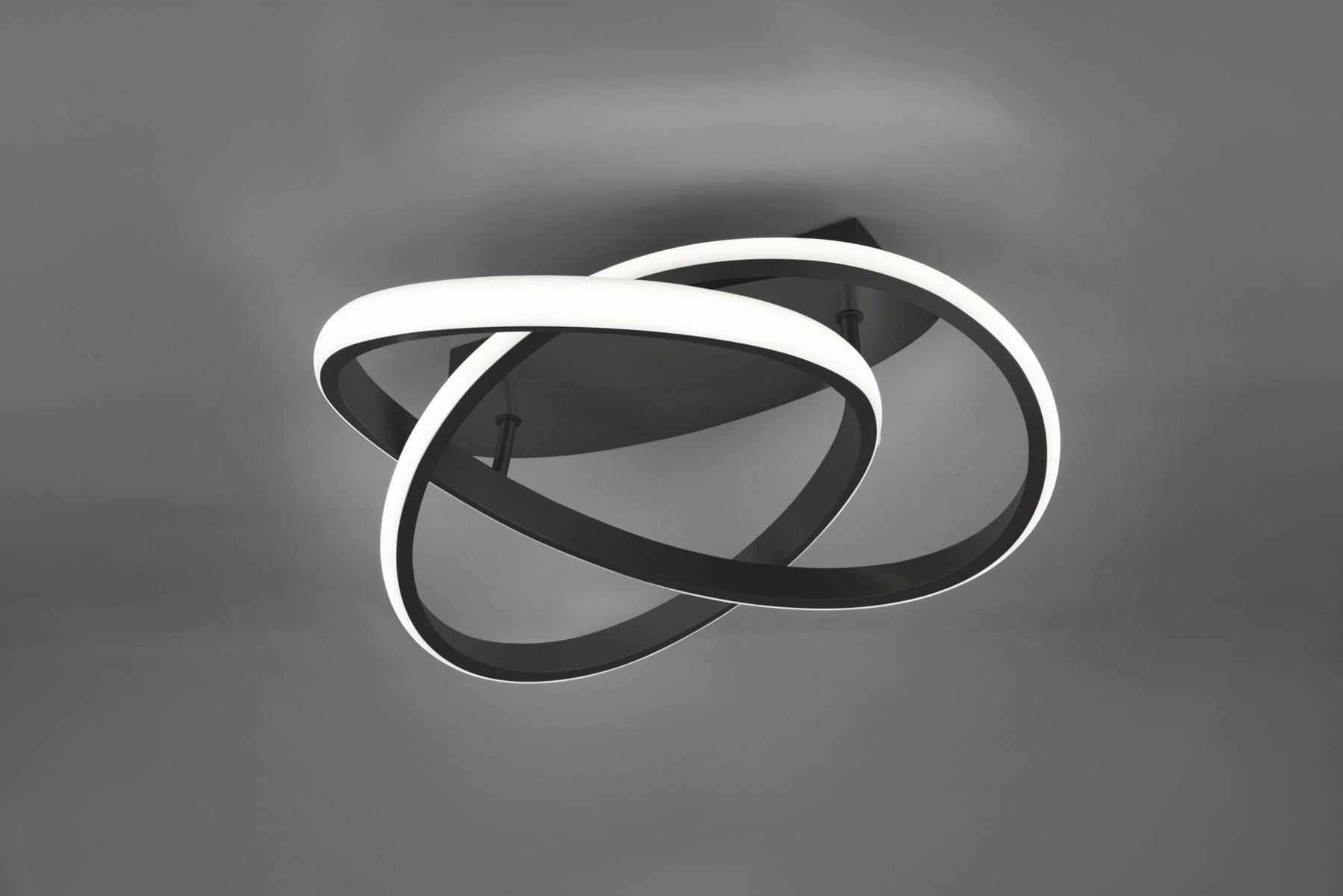 LED-Deckenleuchte COURSE, 18 W, 2400 lm, 3000K, Switch Dimmer, schwarz matt - 1