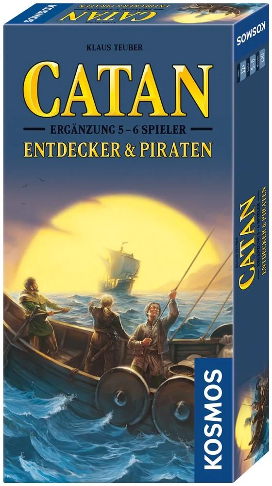 Catan - Das Spiel - Erweiterung - Entdecker & Piraten Ergänzung 5/6 Spieler 2022 - 1