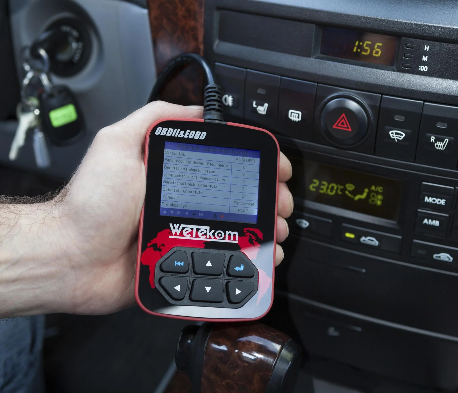 OBDII Diagnose Scanner mit Farbdisplay - 7