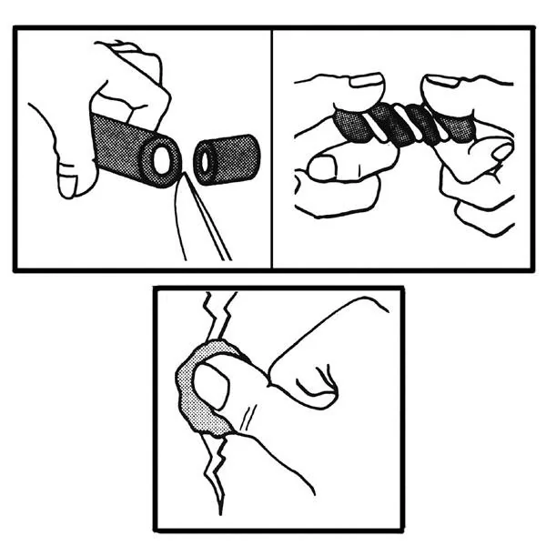 Repair Stick Kunststoff 115 g - 5
