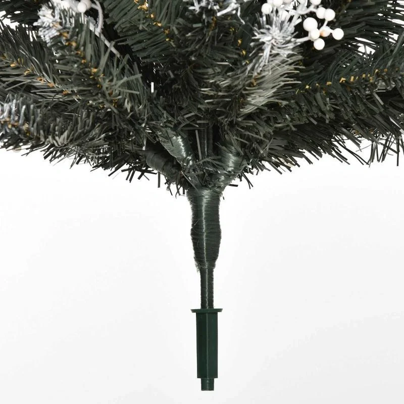 Künstlicher Weihnachtsbaum 1,2 m Christbaum Schne - 6